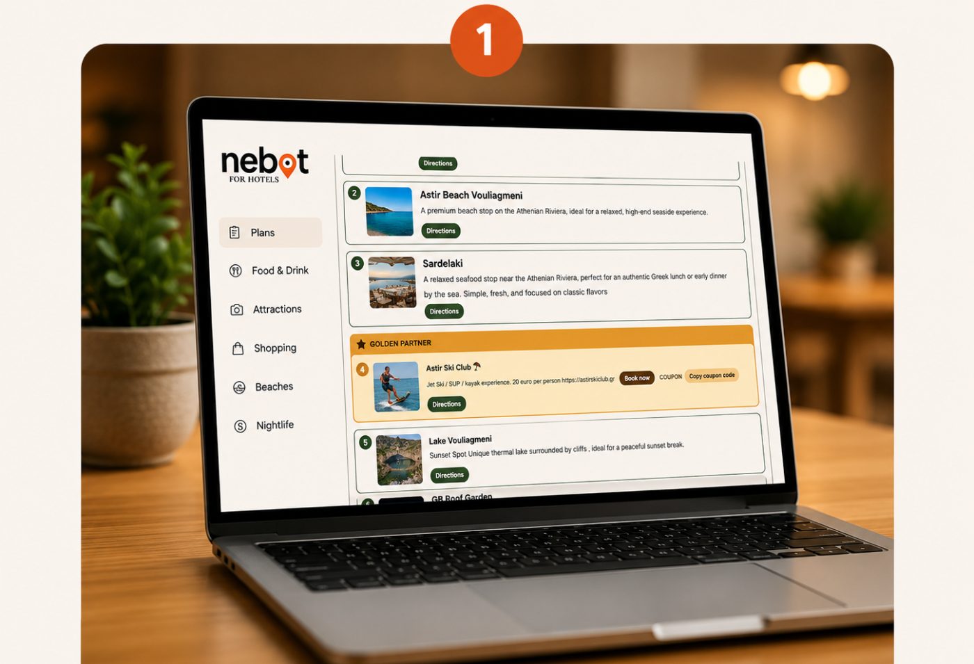 Nebot city plans on a laptop